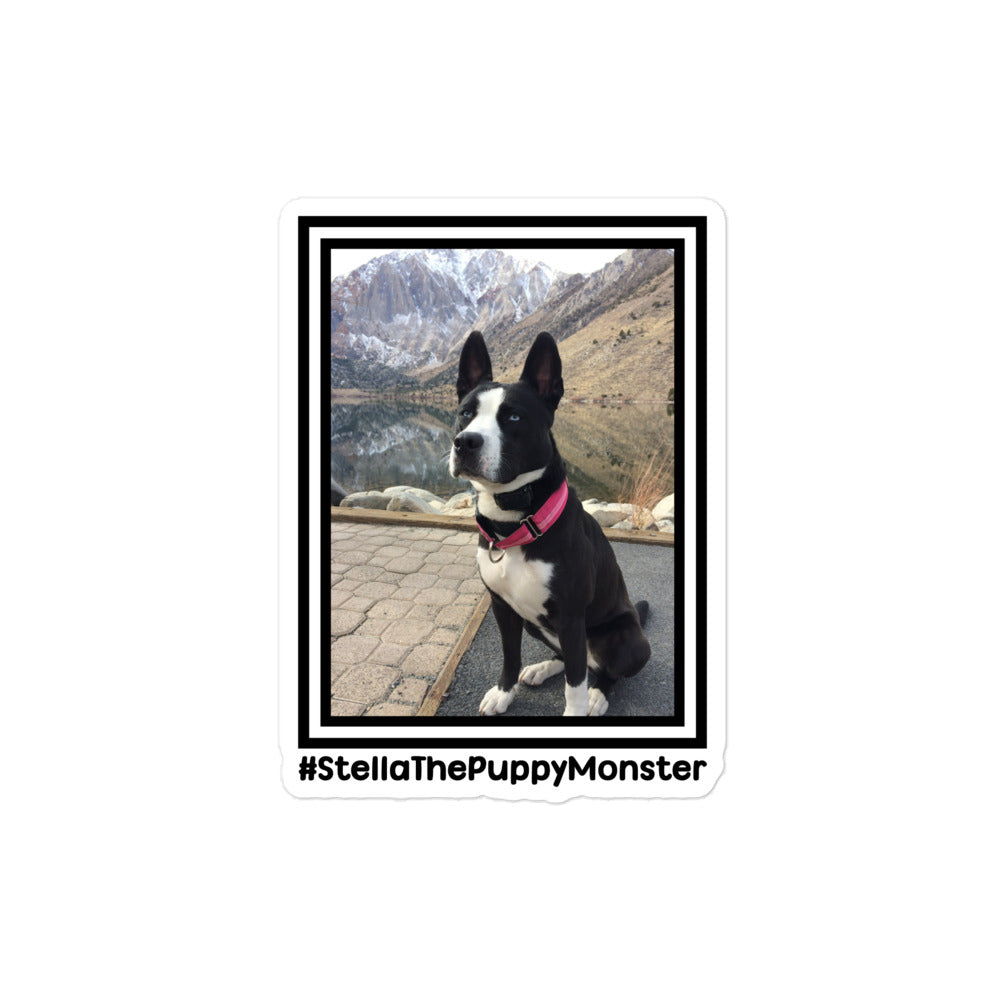 Stella in the Mountains Sticker
