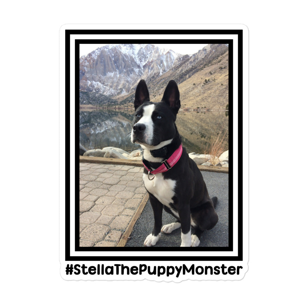 Stella in the Mountains Sticker