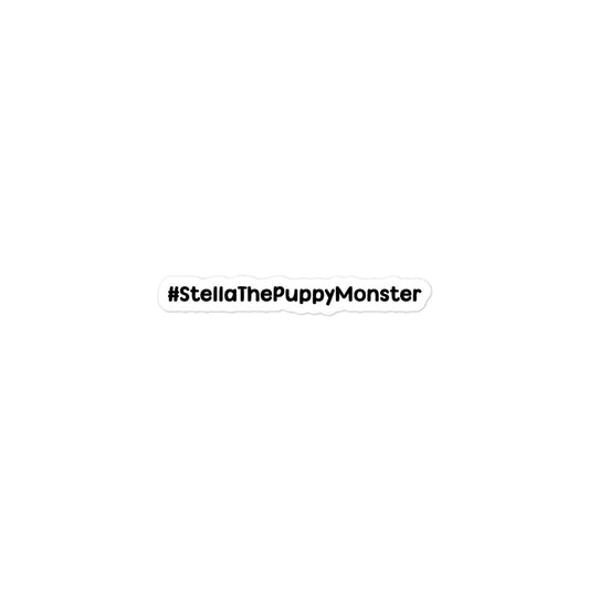 #StellaThePuppyMonster Sticker