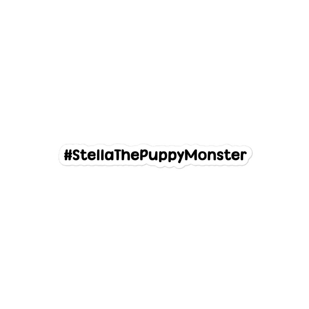 #StellaThePuppyMonster Sticker