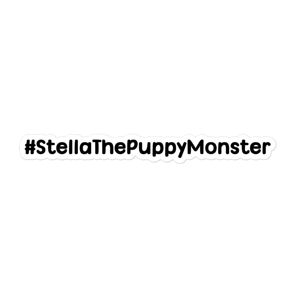 #StellaThePuppyMonster Sticker