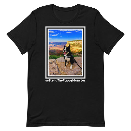 Stella @ the Grand Canyon - Unisex Cotton Tee